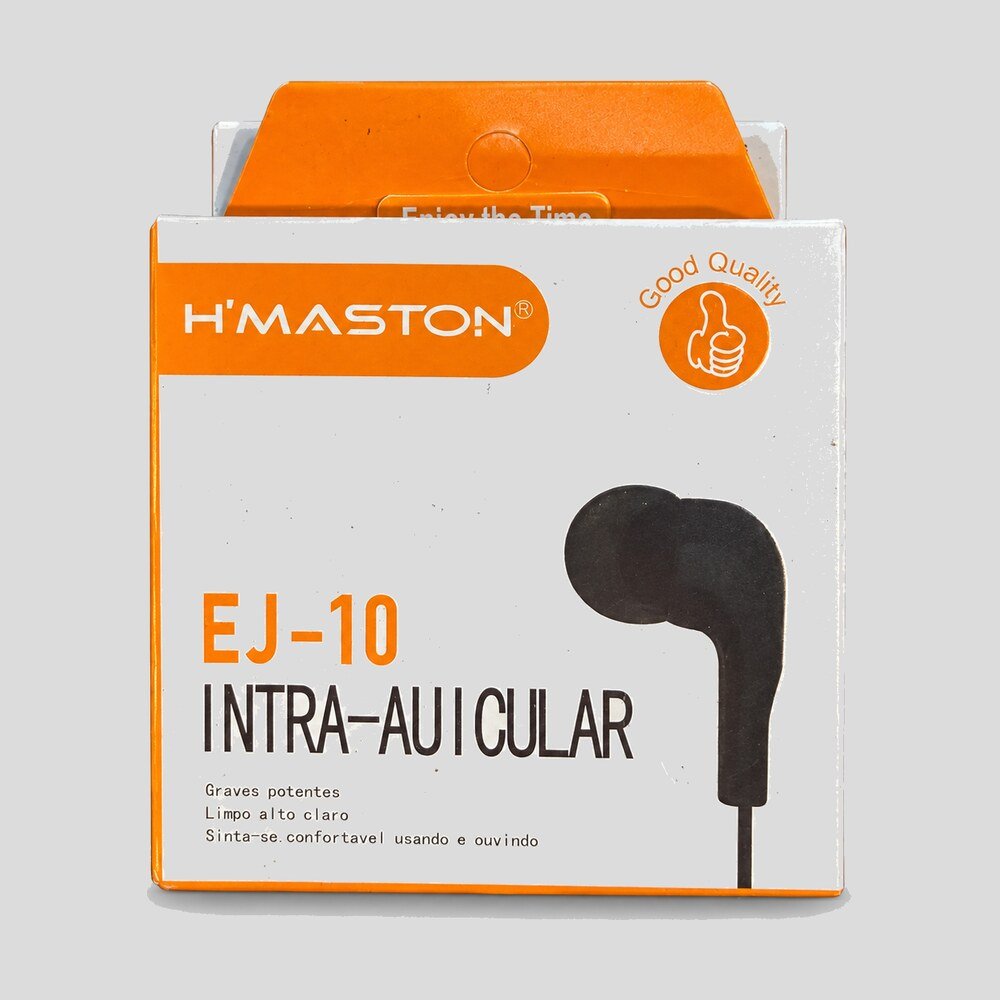 Fone de Ouvido Intra-auricular com Fio H'Maston